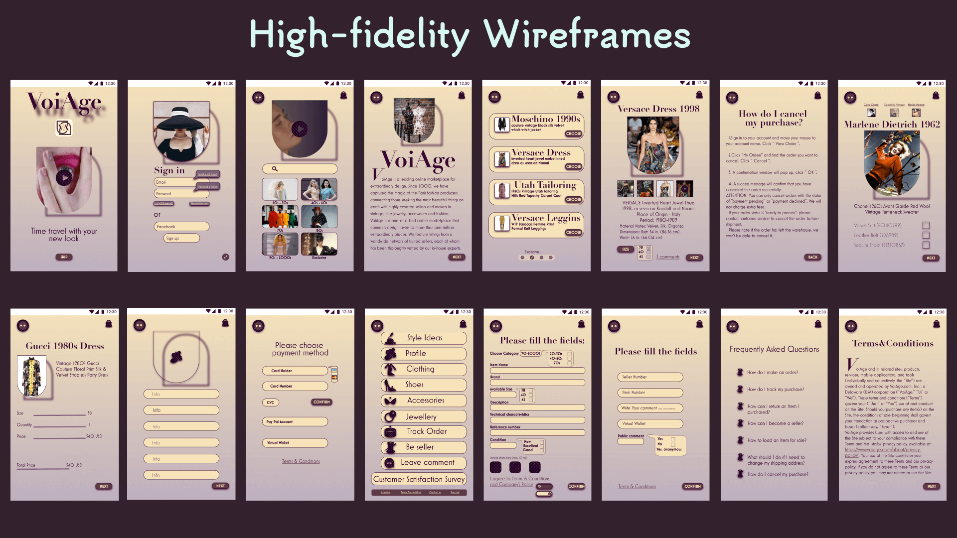 High-fidelity